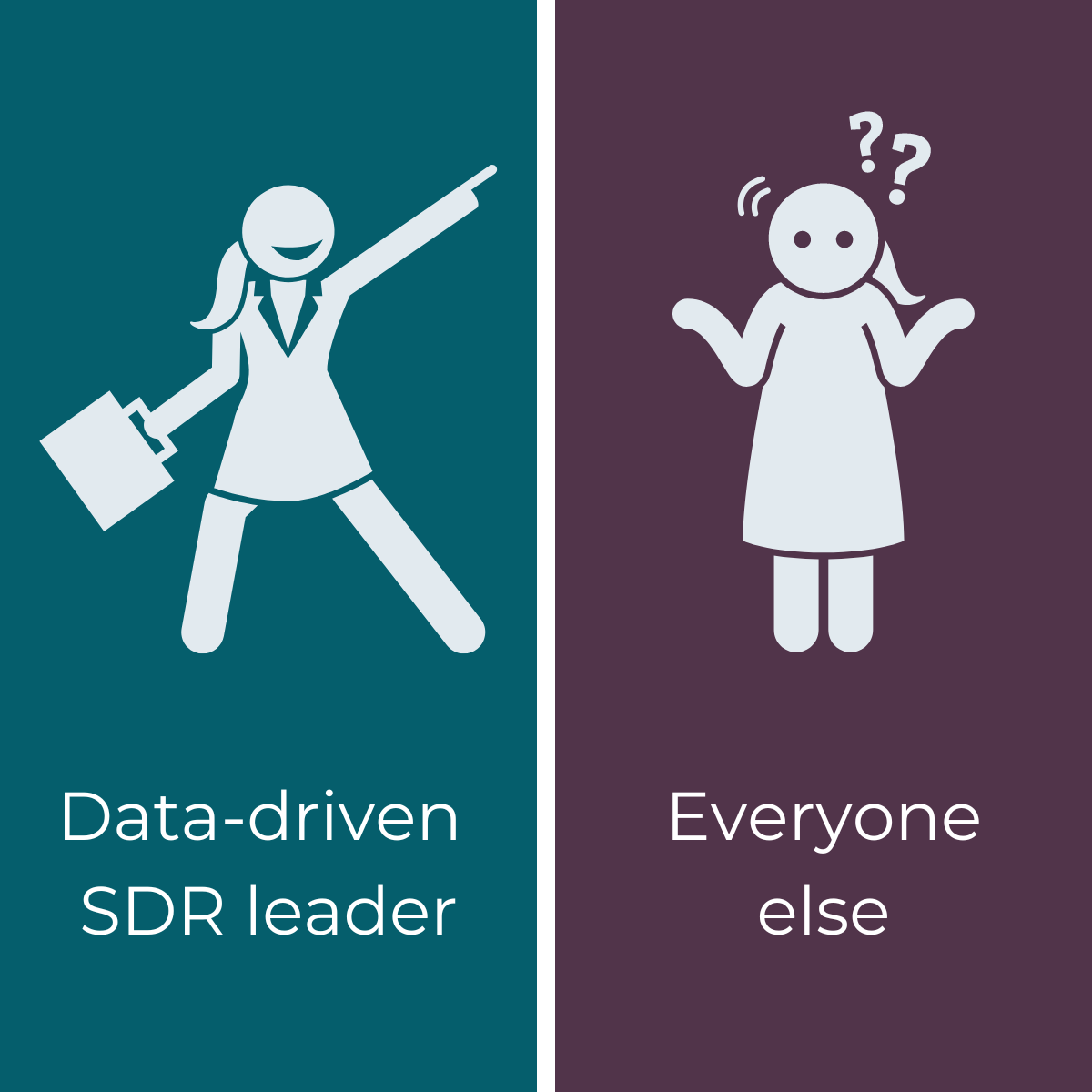 Data-driven SDR leader