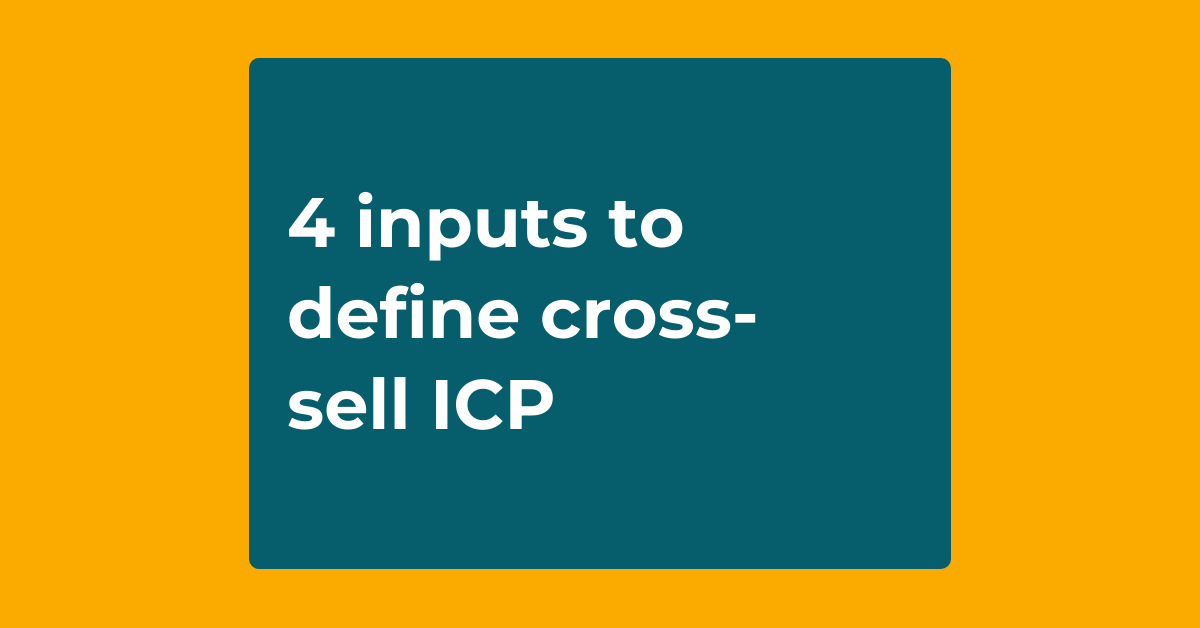 define cross-sell ICP 